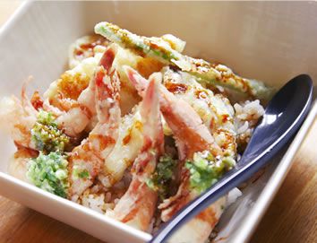 折刀虾丼物