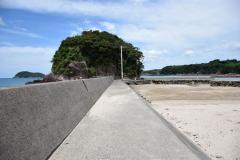 大川島海水浴場（堤防）