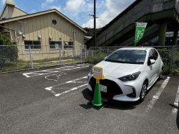 【阿久根駅横市営駐車場】トヨタのカーシェア（レンタカー）について