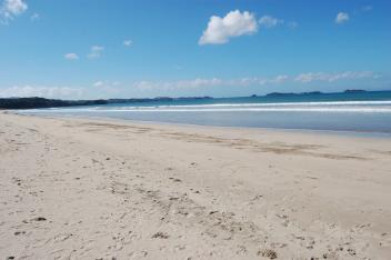 와키모토 해수욕장